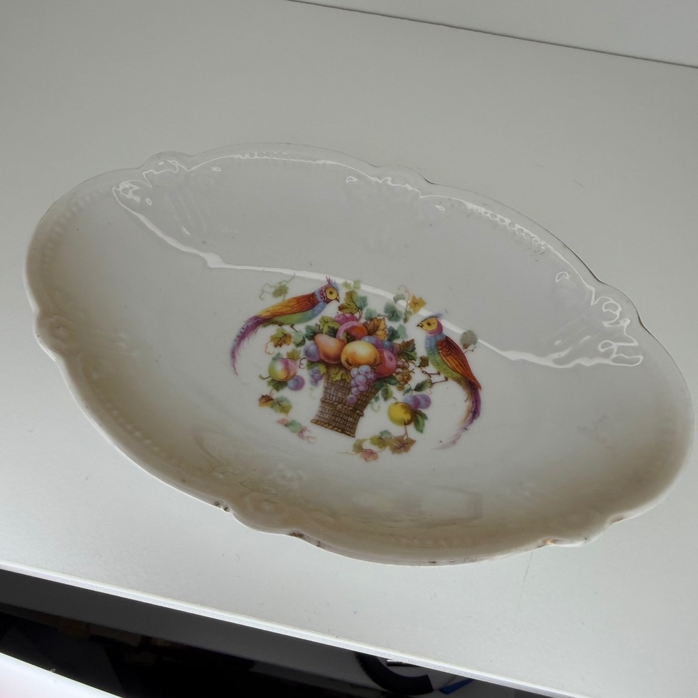 Vintage Schumann Arzberg - Bavarian Pheasant and Fruit Dish